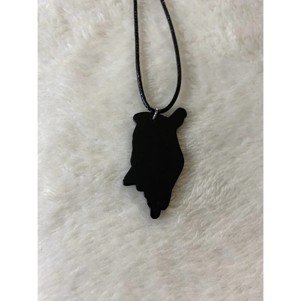 Scream Ghostface Horror Movie Pendant Necklace Black Choker Halloween Spooky Fal